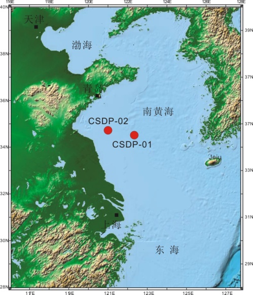 黄海大陆架科学钻探CSDP-02钻井平台勘选介绍